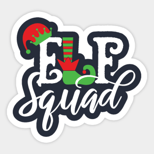 Elf Squad Sticker